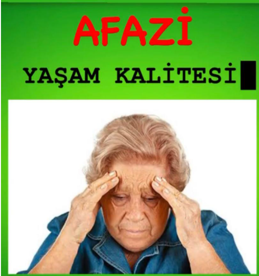 Afazili Bireylerde Yaşam KALİTESİ makalesi