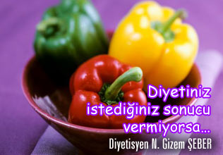 Diyetiniz istediğiniz sonucu vermiyorsa