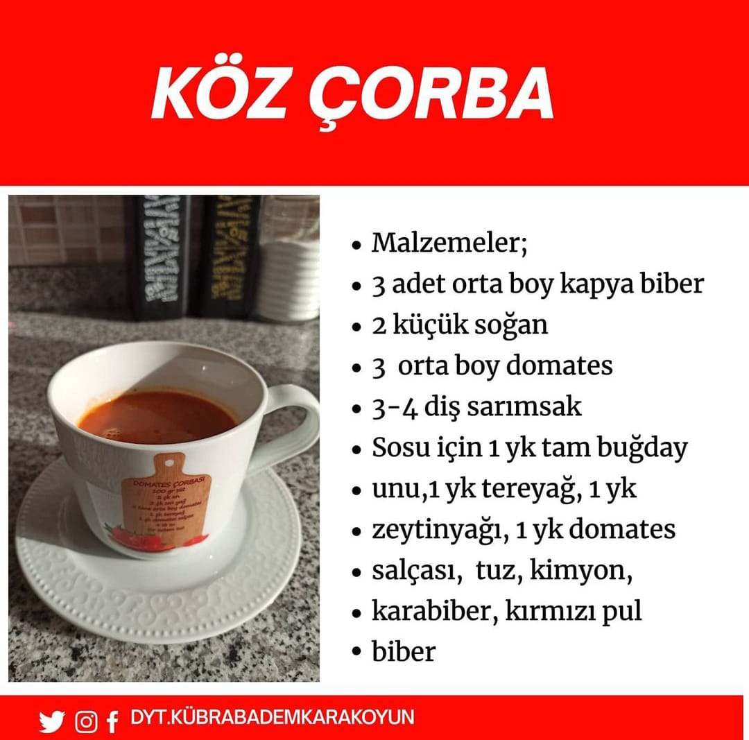 Köz Çorba Tarifi