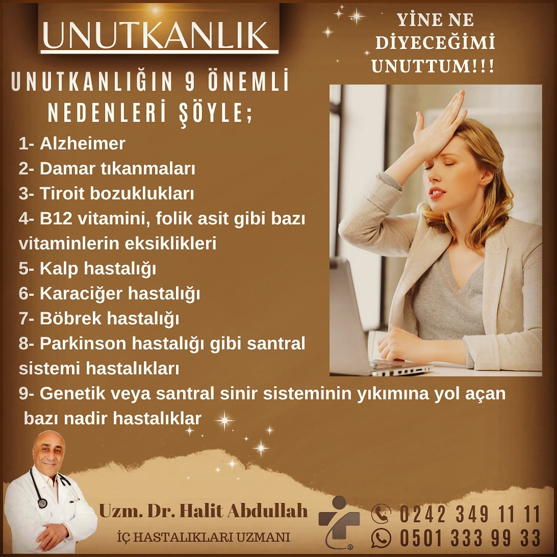 Unutkanlığın 9 Önemli Nedeni