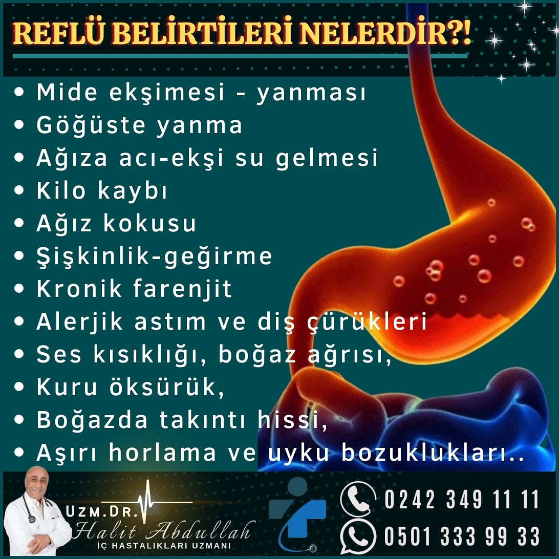 Reflü Belirtileri Nelerdir?
