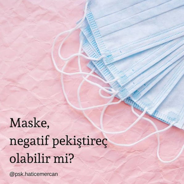 Maske, negatif pekiştireç olabilir mi?