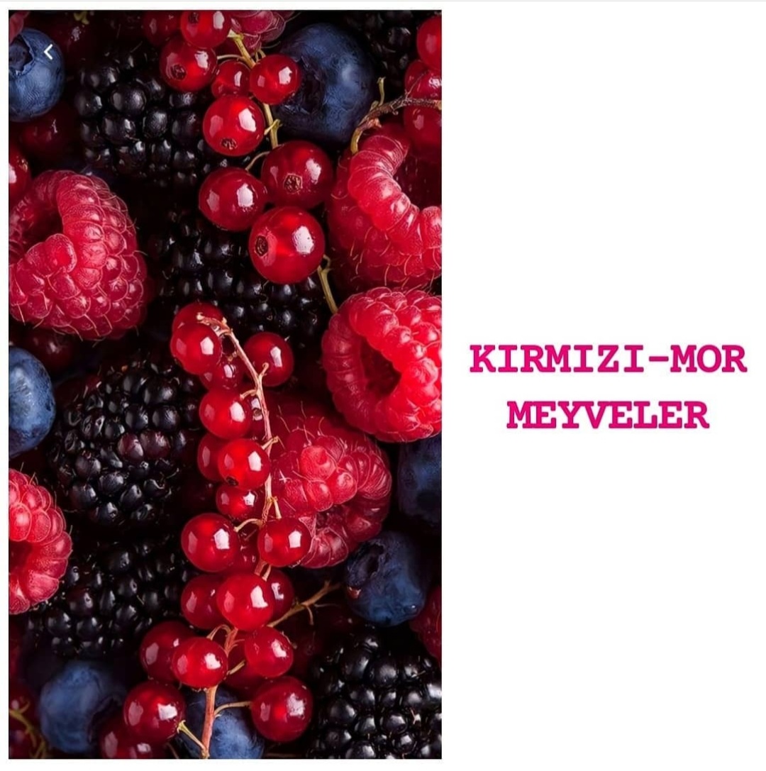 Kırmızı - Mor  Meyveler