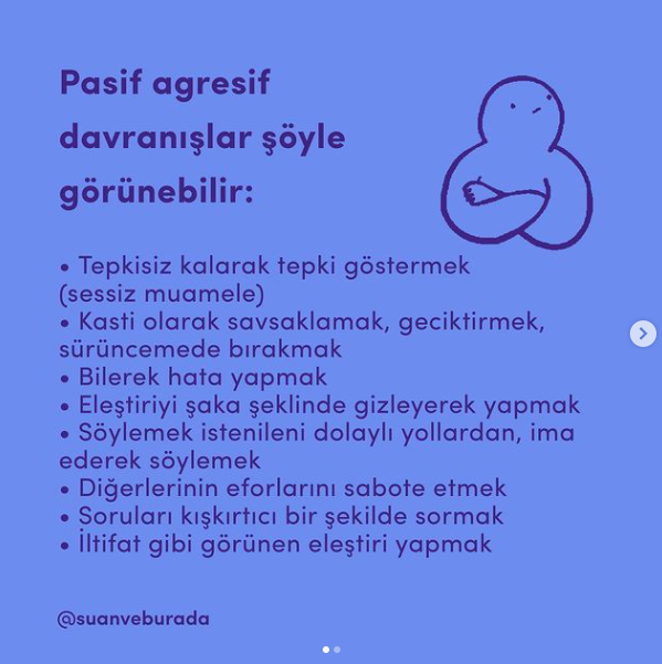 Pasif Agresif Davranış makalesi