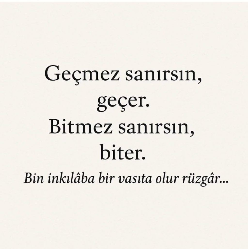 BİN İNKILÂBA BİR VASITA OLUR RÜZGÂR