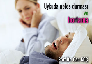 Uykuda nefes durması ve horlama