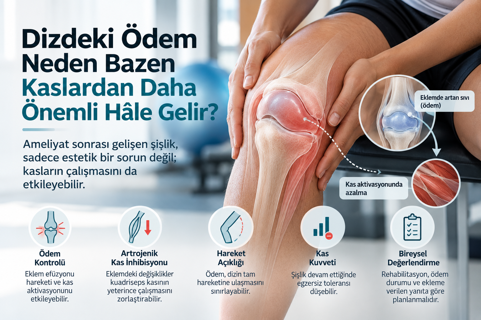 Dizdeki Ödem Neden Bazen Kaslardan Daha Önemli Hâle Gelir?