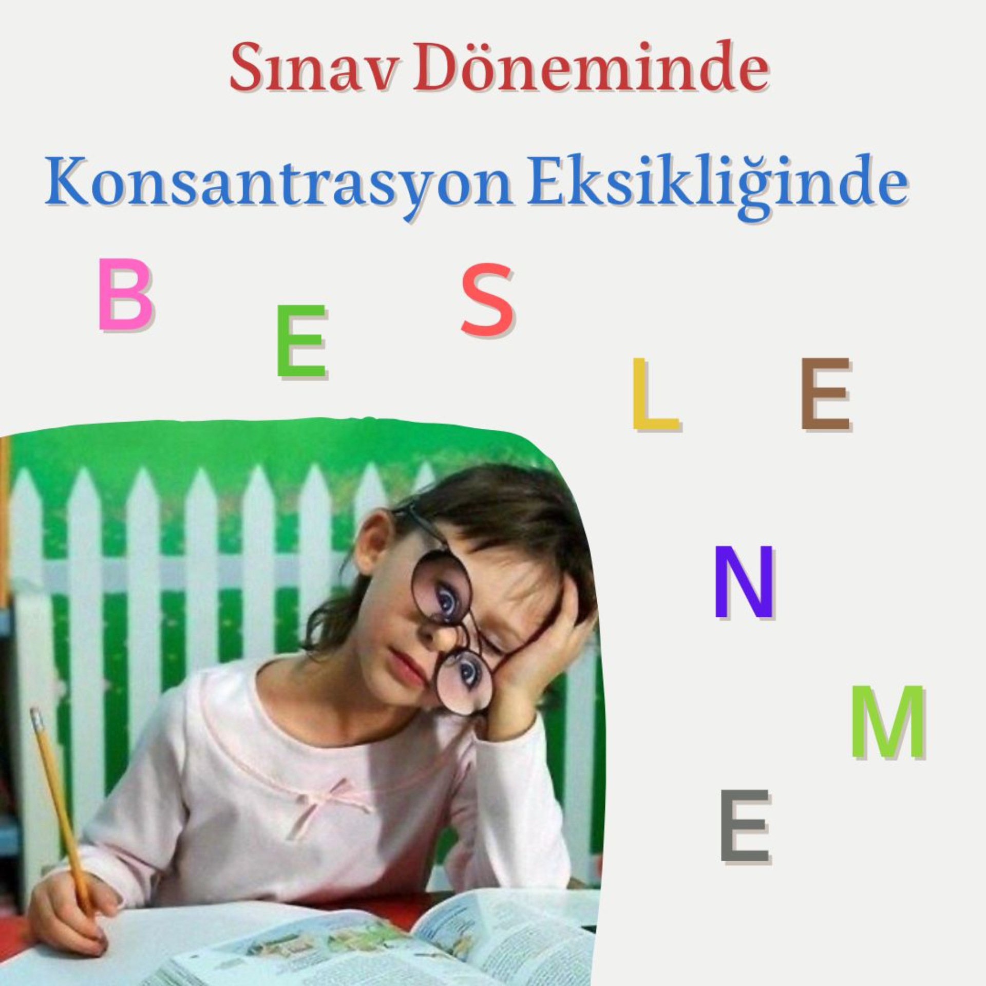Sınav Döneminde ve Konsantrasyon Eksikliğinde Beslenme makalesi