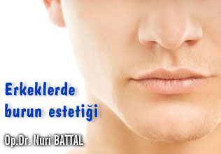 Erkeklerde burun estetiği