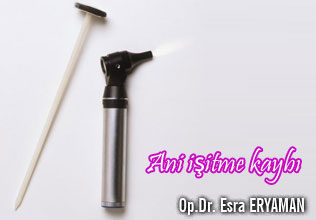 Ani işitme kaybı