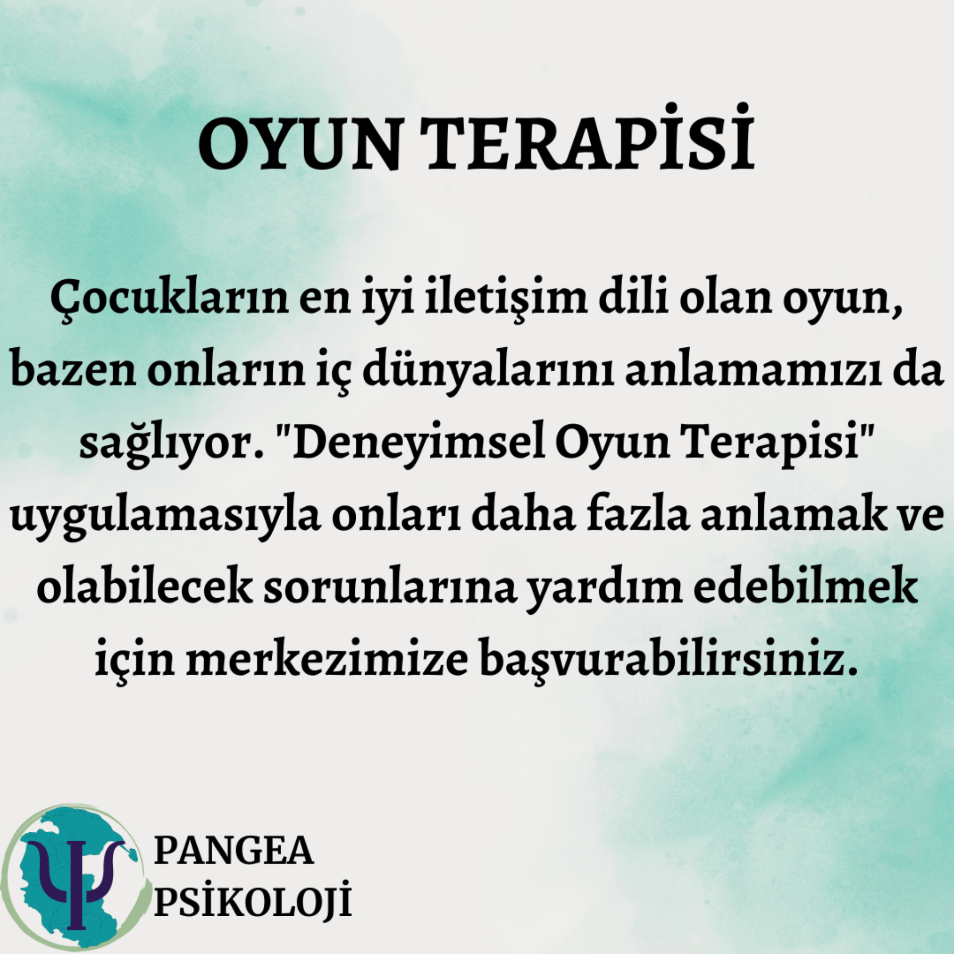 Deneyimsel Oyun Terapisi