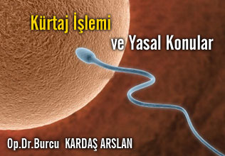Kürtaj işlemi ve yasal konular