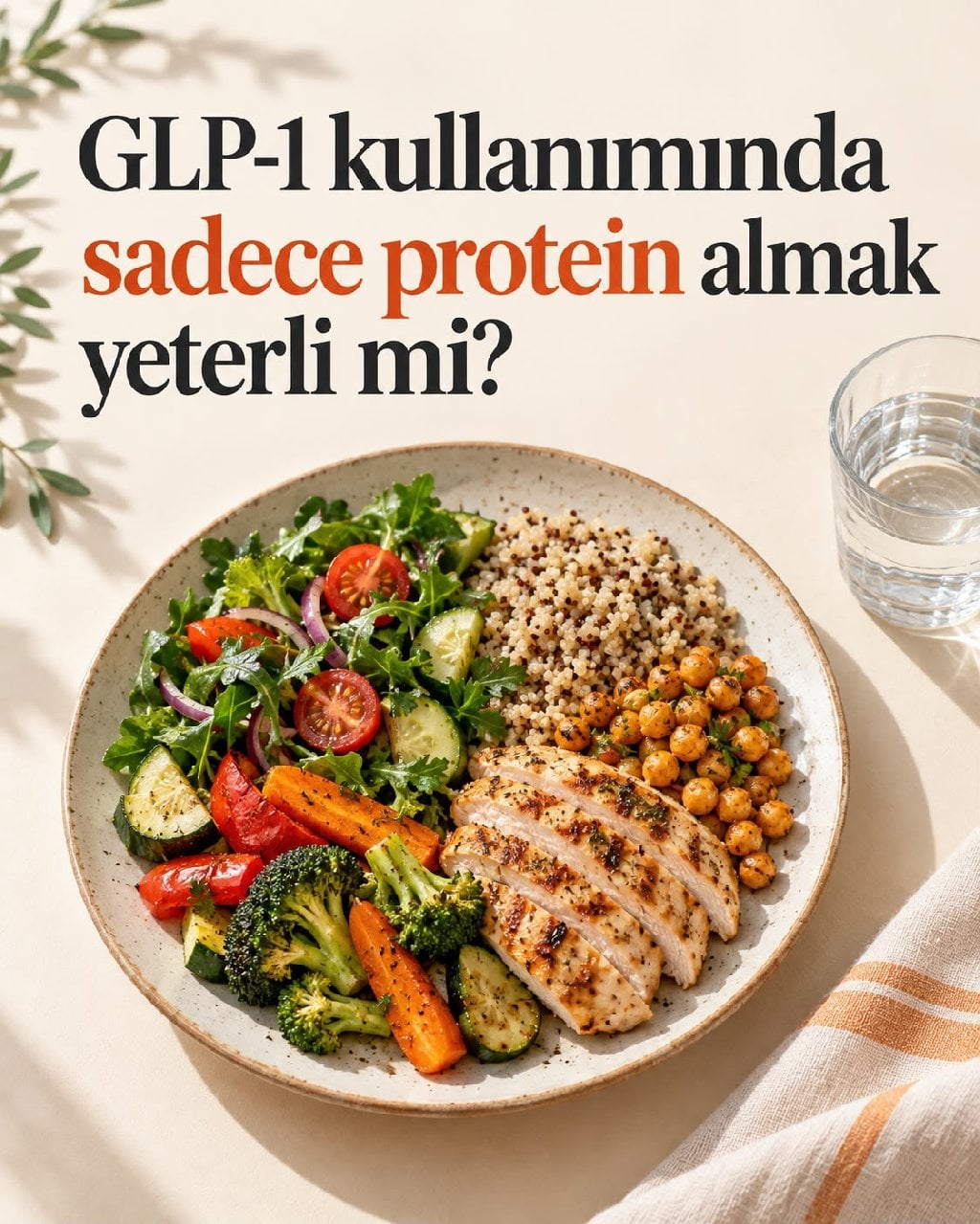 GLP 1 TEDAVİSİNDE SADECE PROTEİN ALMAK YETERLİ Mİ?