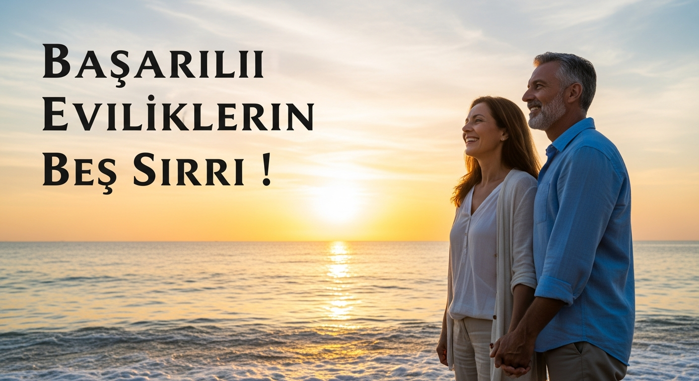 Başarılı Evliliklerin Beş Sırrı !