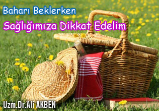 Baharı beklerken sağlığımıza dikkat edelim