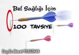 Bel sağlığı için 100 tavsiye