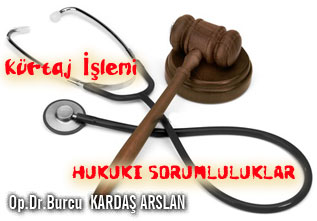 Kürtaj işlemi ve hukuki sorumluluklar