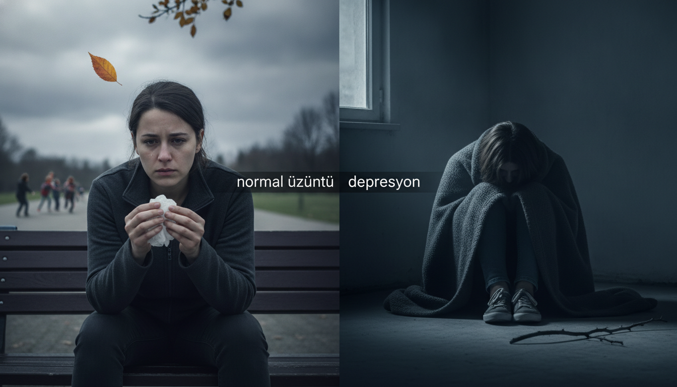 depresyon ve normal üzüntü arasındaki fark?