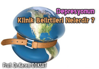 Depresyonun klinik belirtileri nelerdir ? makalesi