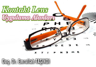 Kontakt lens uygulama alanları