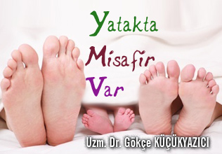Yatakta misafir var