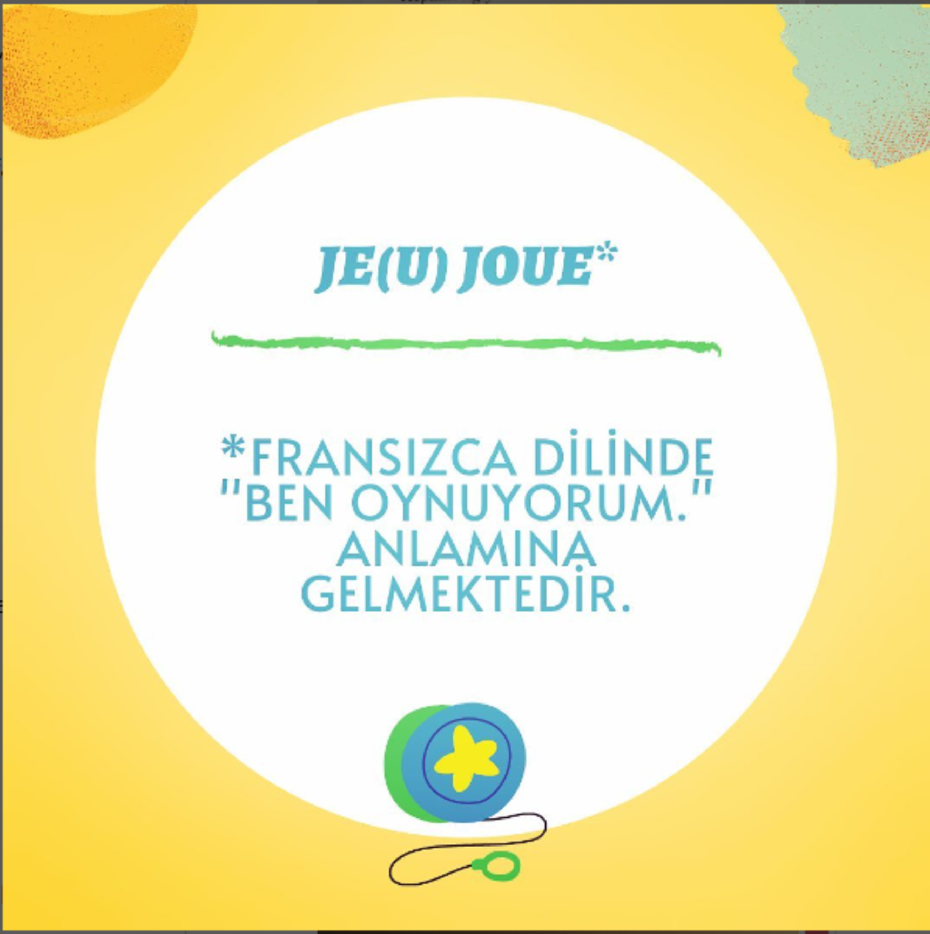 Je, Jeu. - Oyun Terapisi