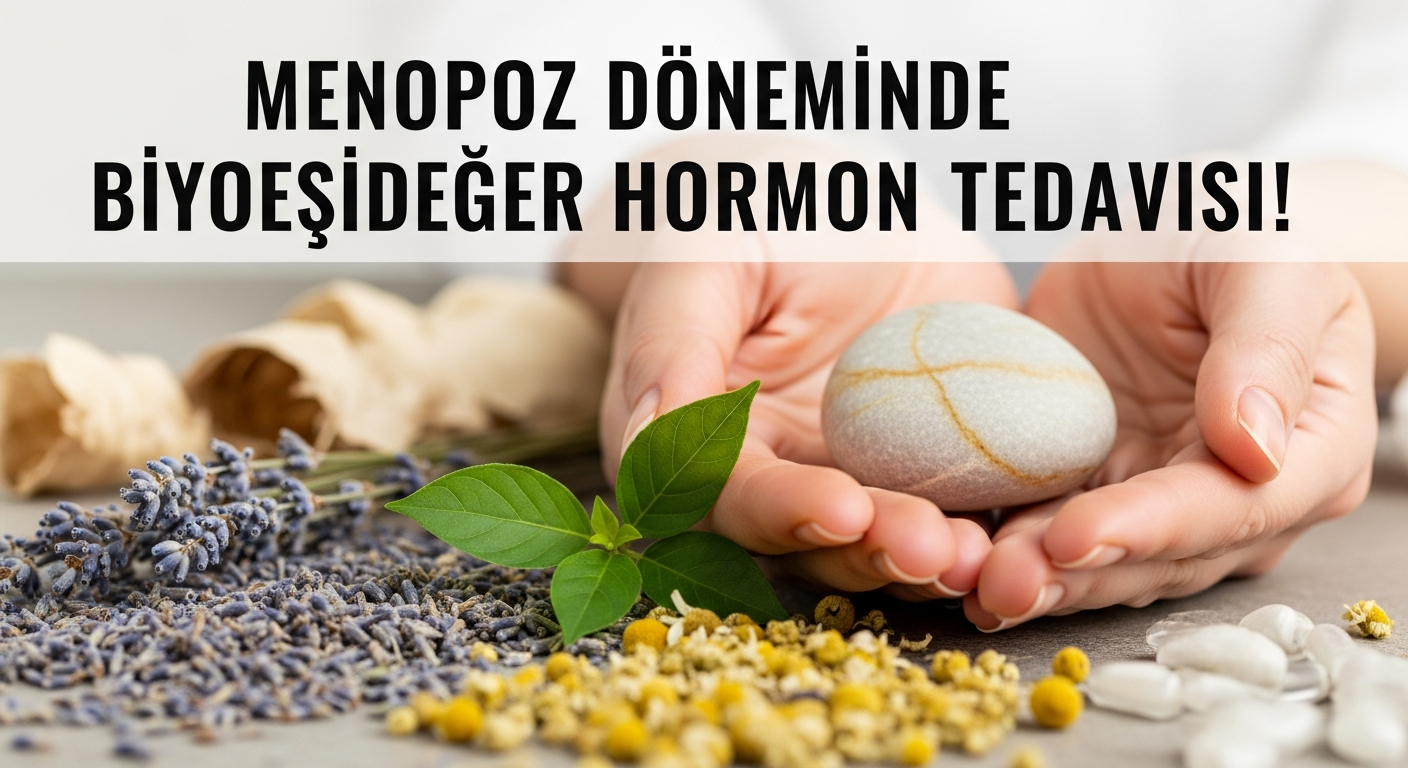MENOPOZ DÖNEMİNDE BİYOEŞDEĞER HORMON TEDAVİSİ!