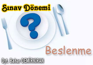 Sınav dönemi beslenme