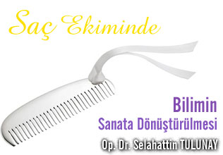saç ekiminde bilimin sanata dönüştürülmesi