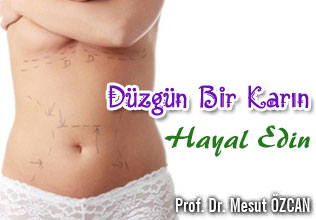 Düzgün bir karın hayal edin