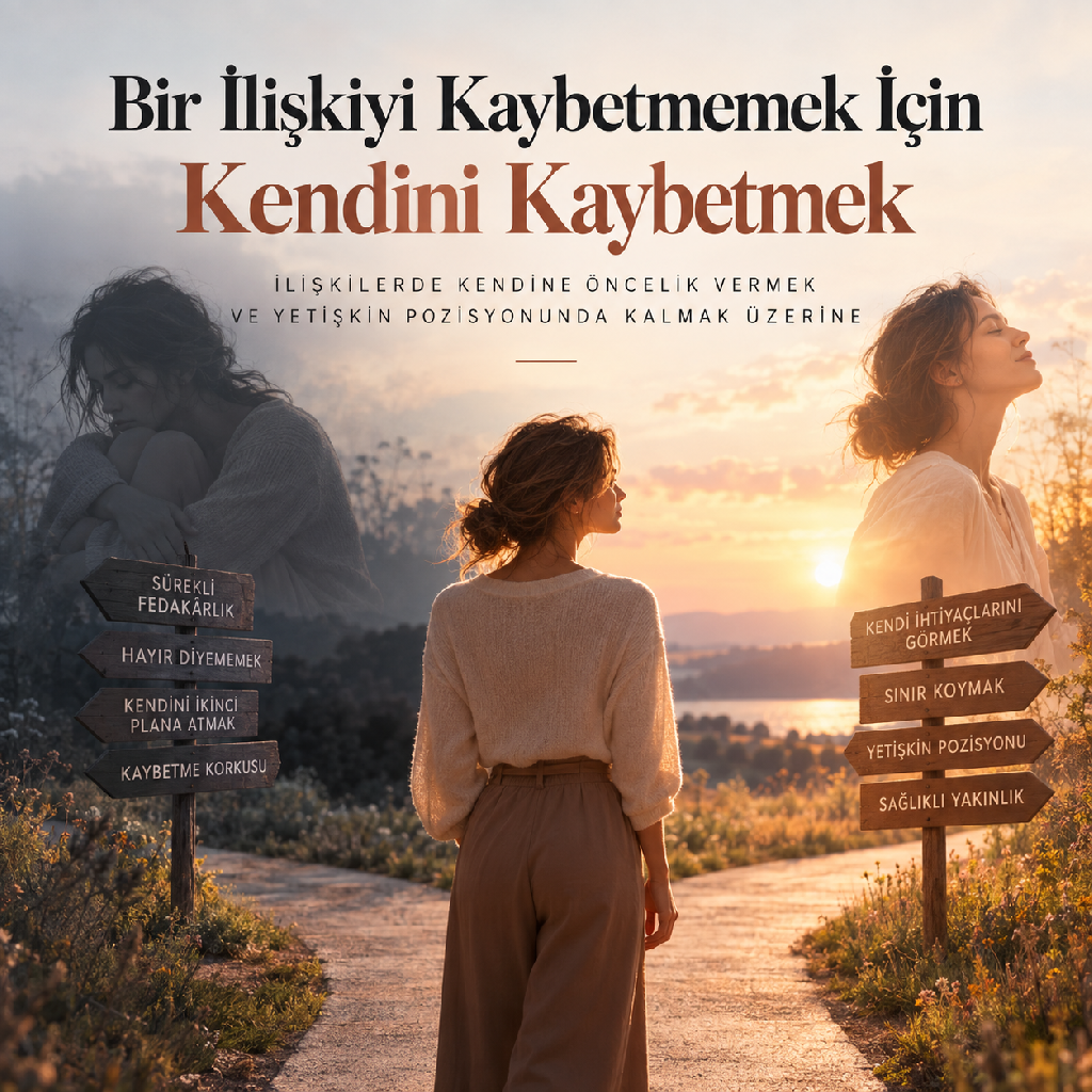 BİR İLİŞKİYİ KAYBETMEMEK İÇİN KENDİNİ KAYBETMEK