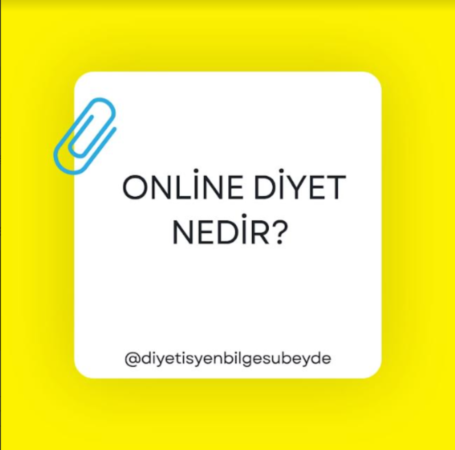 ONLİNE DİYET NEDİR?