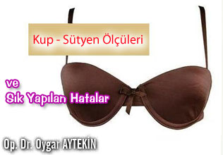 Kup - sütyen ölçüleri ve sık yapılan hatalar makalesi