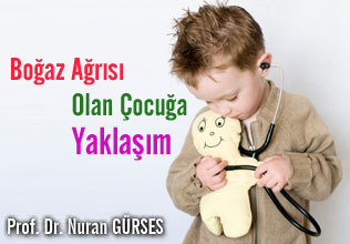 Boğaz Ağrısı Olan Çocuğa Yaklaşım
