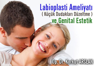 Labioplasti ameliyatı ( küçük dudakları düzeltme )  ve genital estetik makalesi