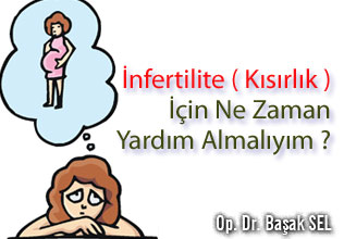 İnfertilite ( kısırlık )  için ne zaman yardım almalıyım ?