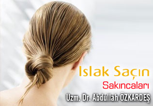 Islak saçın sakıncaları