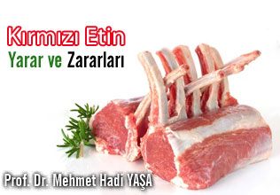 Kırmızı Etin Yarar ve Zararları