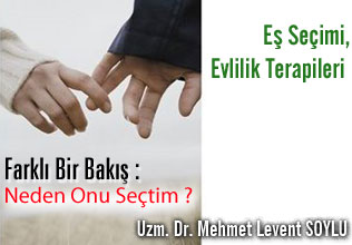 Eş seçimi, evlilik terapileri ; farklı bir bakış neden onu seçtim ?