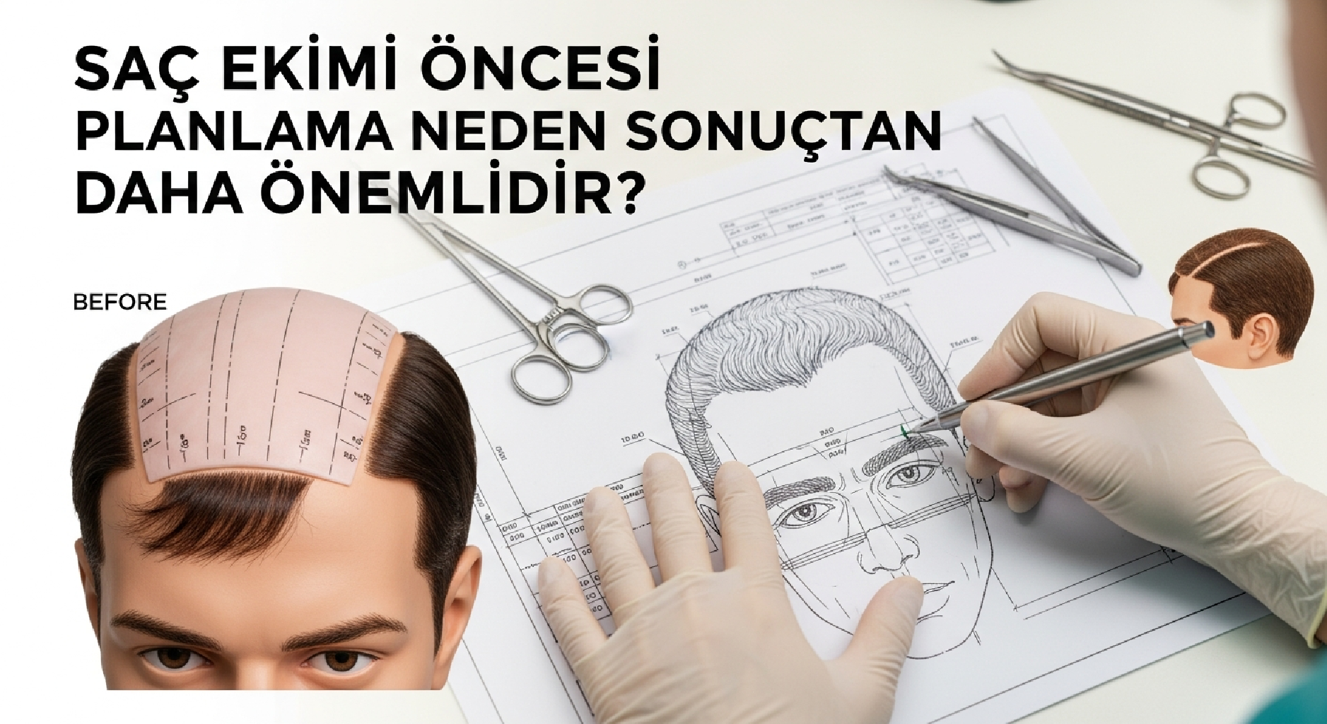 Saç Ekimi Öncesi Planlama Neden Sonuçtan Daha Önemlidir?