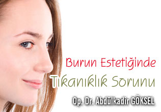 Burun estetiğinde tıkanıklık sorunu
