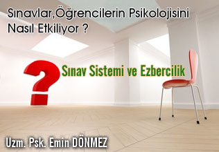 Sınav sistemi ve  ezbercilik makalesi