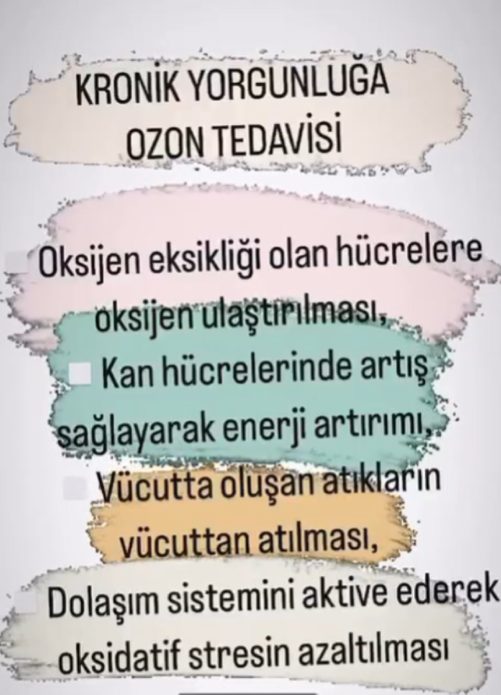 Ozon tedavisi makalesi