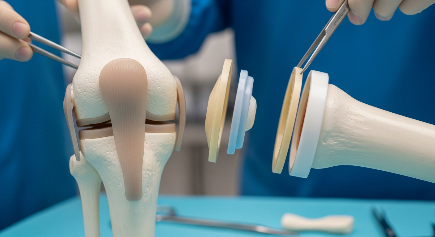 Hareketli İnsörtlü Total Diz Protezi Uygulaması