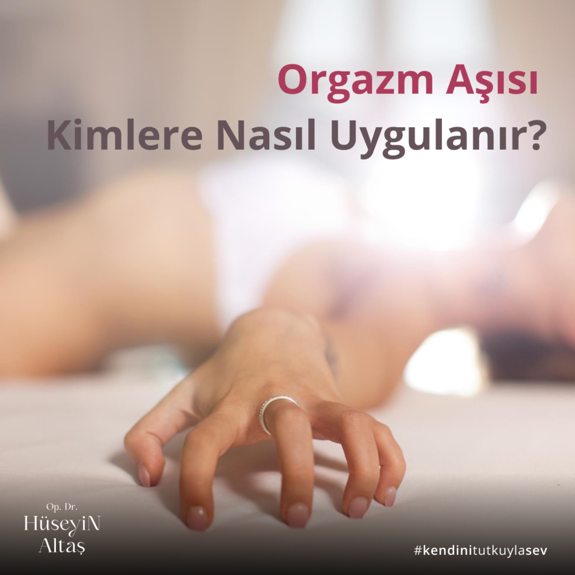 O-Shot yani Orgazm Aşısı Nedir?