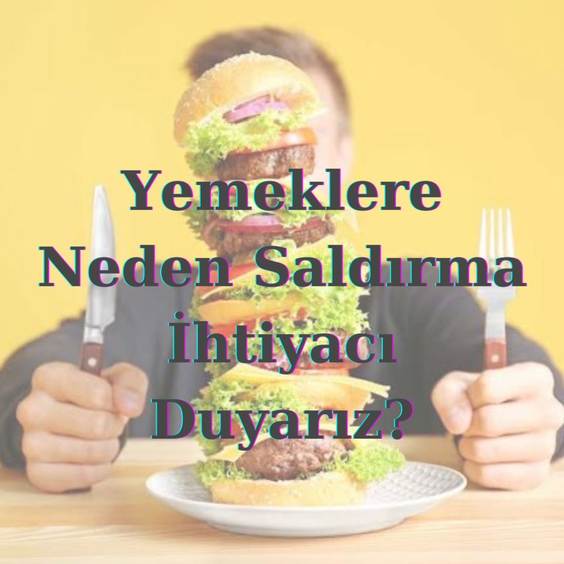 Yemeklere Neden Saldırma İhtiyacı Duyarız? makalesi