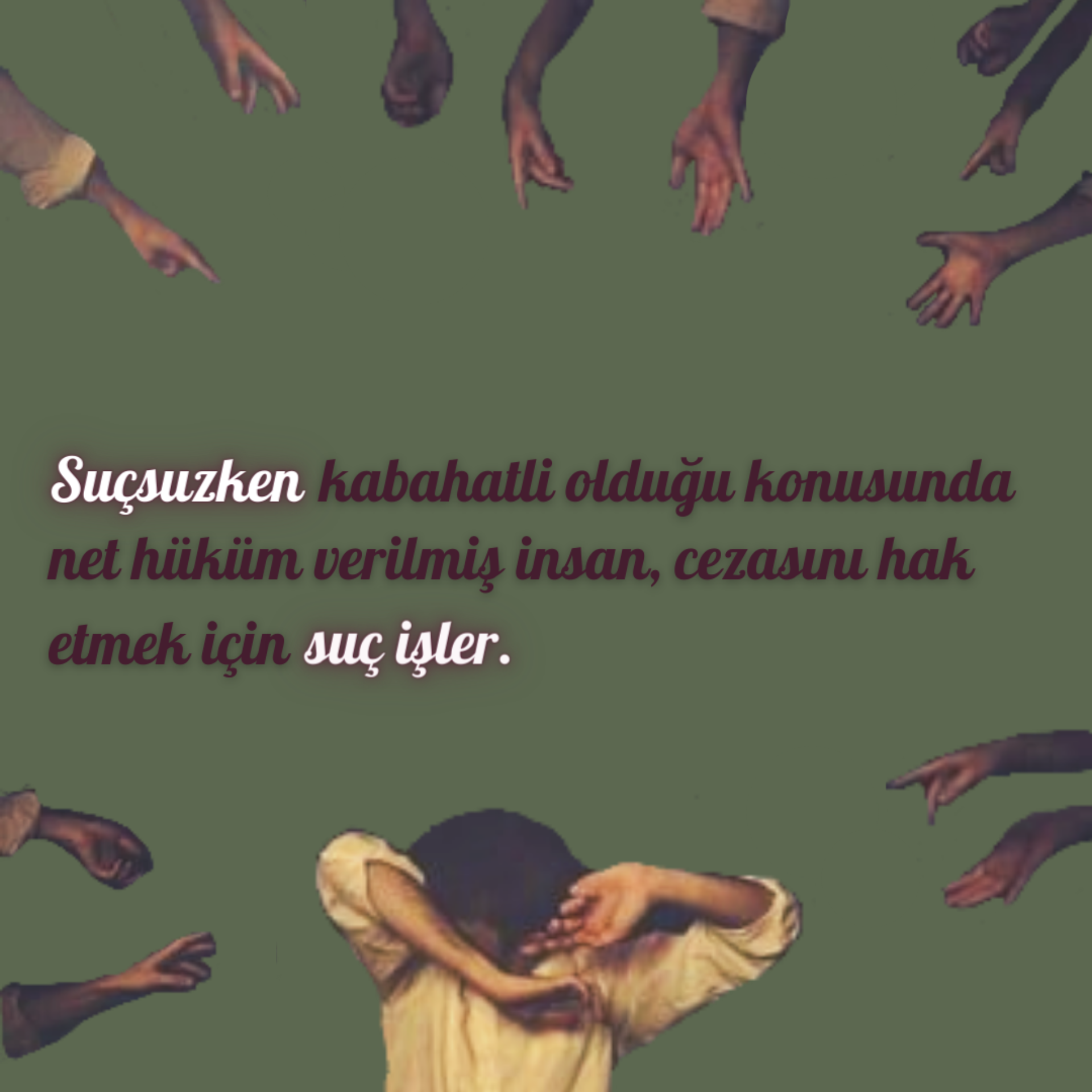 Aslen Suçsuz İnsanın Suçluluk Hisleri makalesi