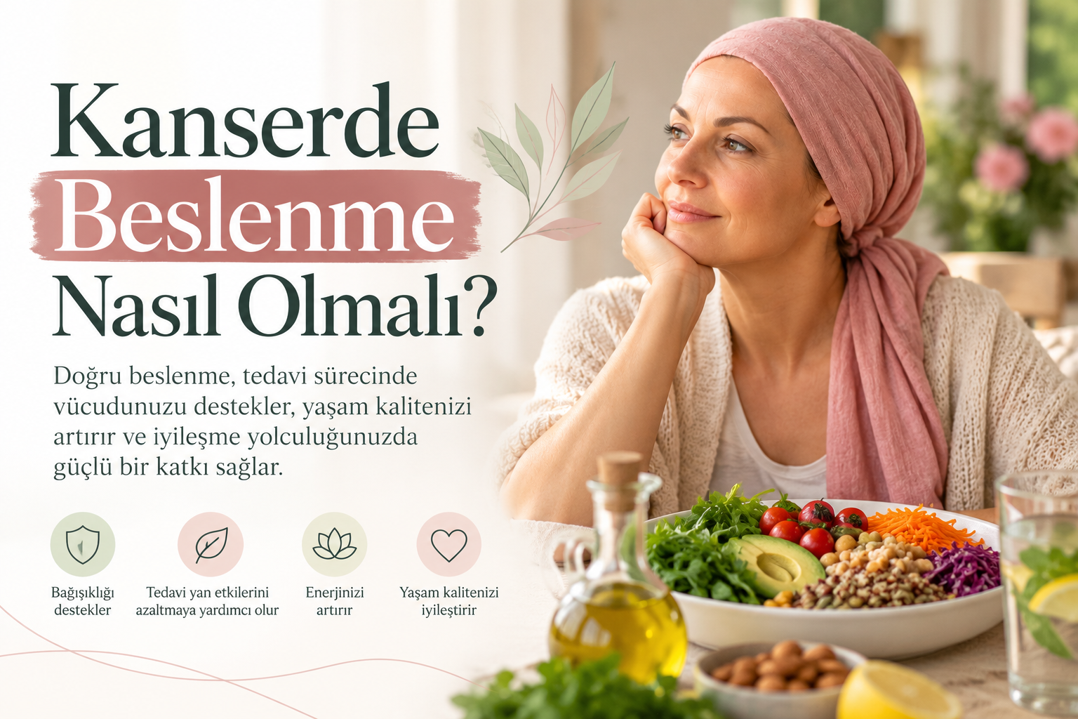 Kanserde Nasıl Beslenmeli?