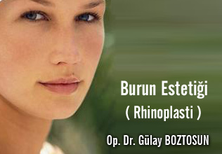Burun estetiği rhinoplasti