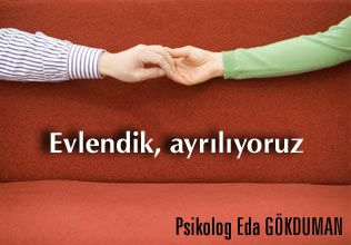 Evlendik, ayrılıyoruz
